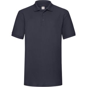 Fruit of the Loom Heren 65/35 Zwaargewicht Poloshirt (Deep Navy)