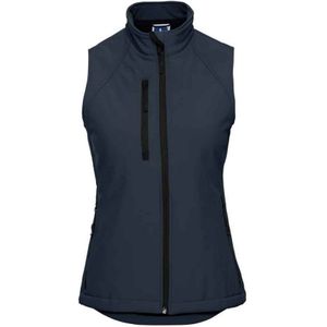 Russell Dames Softshell Gilet (Franse marine)