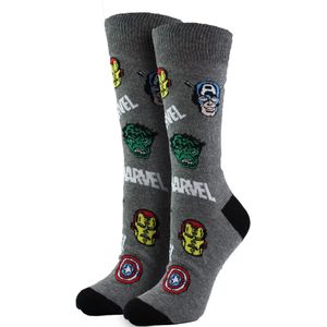Mannen Marvel Sokken | Nieuwe Captain America, Spiderman, Superman, Iron Man en Hulk Sokken | Marvel Cadeaus - Marvel
