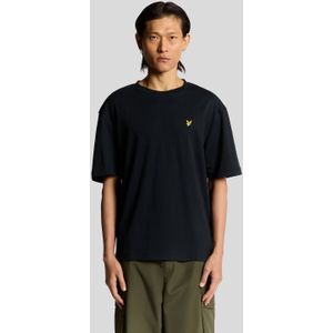 Lyle & Scott - Ultra Zachte Katoenmix T-Shirt - Marineblauw