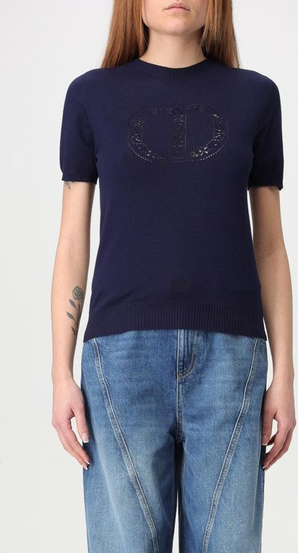 Merinowollen Korte Mouwen Pullovers