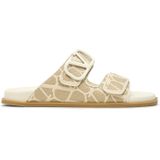 Valentino Garavani - Iconographe Platte Sandalen - Beige - Dames