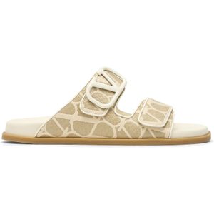 Valentino Garavani - Iconographe Platte Sandalen - Beige - Dames