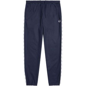 Fred Perry - Joggingbroek - Koolstofblauw - Met Getapete Zoom