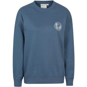 Mountain Warehouse Dames/Dames Londen Grafisch Sweatshirt (Marine)