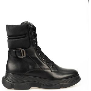 Geox - Mac Aone - Laarzen - Zwart - Leer
