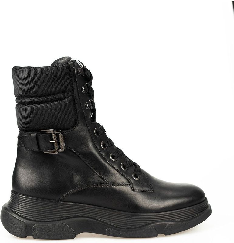 Geox - Mac Aone - Laarzen - Zwart - Leer