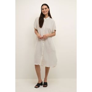 Jurk Oversize fit Spring Gardenia white