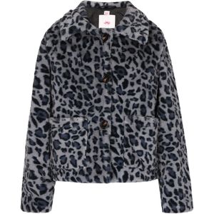 Mymo - Bontjas - Blauw - Veelkleurig - Dames