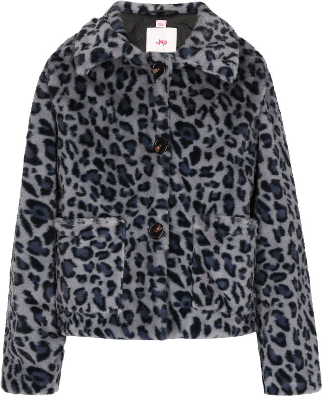 Mymo - Bontjas - Blauw - Veelkleurig - Dames