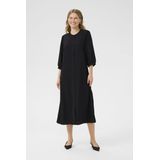 Kaffe - Zofia - Jurk - Zwart - 3/4 Lengte - Normale Pasvorm