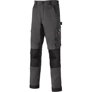 Dickies - Universele Flex Kniestuk - Werkbroek - Grijs/Zwart