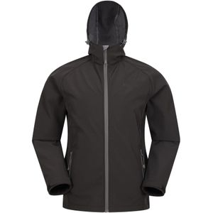 Mountain Warehouse Heren Exodus Waterdichte Soft Shell Jas (Zwart)
