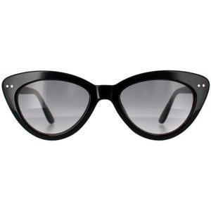 Guess GF0402 01B glanzend zwarte zonnebril met rookverloop | Sunglasses