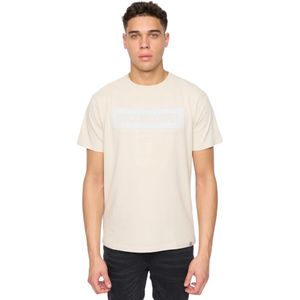 Duck and Cover Heren Chatts T-Shirt (Gebroken wit)