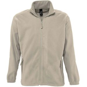 SOLS Heren North Full Zip Outdoor Fleece Jacket (Touw)