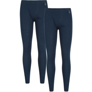 Mountain Warehouse Heren Merino Wol Base Layer Onderbroek (Set van 2) (Marine)