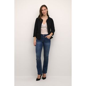 Cream - Cardigan - Zwart - Dames - Met Ruches