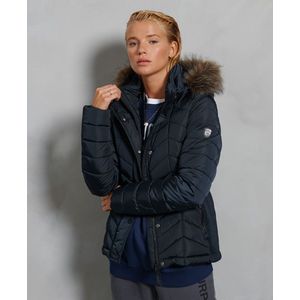 Superdry Luxe Gewatteerde Fuji Jas - Dames - Maat 42