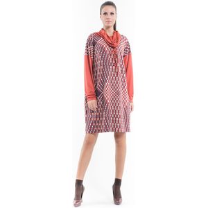 Jurk - Grenadine - Luchtige Jurk met Capuchon