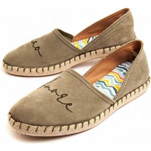 Leindia Espadrilles Babu Babu Green - Maat 35