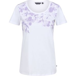 Regatta Dames/dames Filandra VI Bloemen T-shirt (Wit)