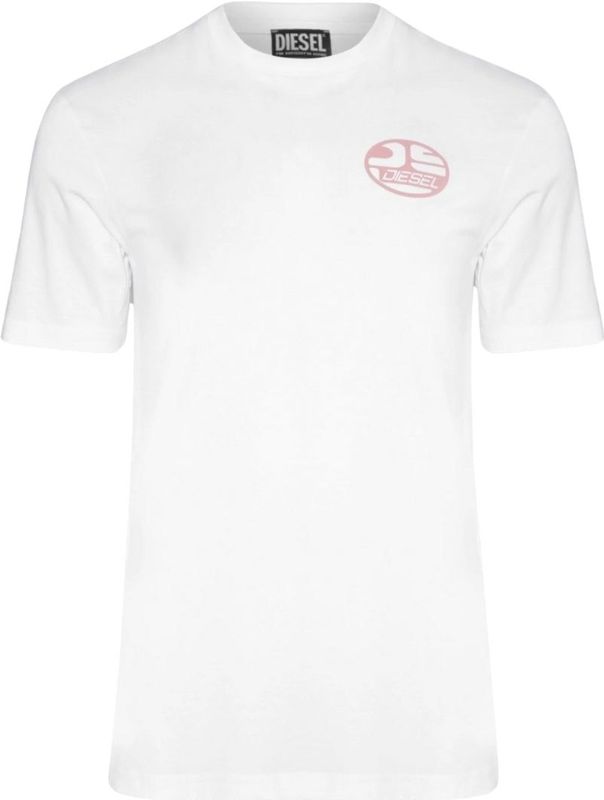 Diesel - Slim Fit T-shirt - Katoen - Zwart