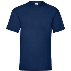 Fruit of the Loom Heren Valueweight T-Shirt (Marine)