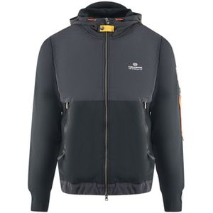 Parajumpers Trident Black Padded Hooded Jacket