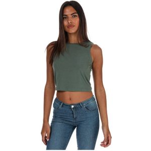 Vero Moda Gemma Jersey Hemdtopje Voor Dames, Groen - Maat 40