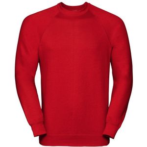 Russell Klassiek Sweatshirt (Klassiek Rood) - Maat L