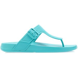 Fitflop IQushion Adjustable Buckle Flip-Flops In Blue - Dames - Maat 36