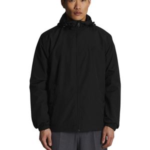 Lyle & Scott - JK464TON Z865 - Softshelljack - Gitzwart - Met Ritssluiting en Capuchon