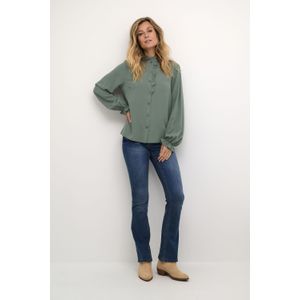 Cream - Crvenea Shirt Bluser - Blouse - Blauw - 100% Viscose