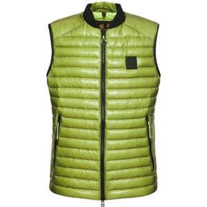 Belstaff - Airframe - Gilet - Neongeel - Glanzend - Donsvulling