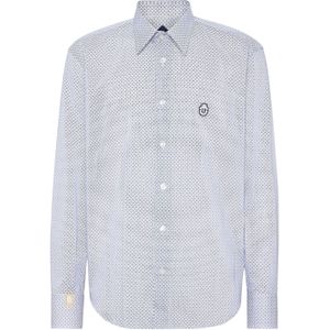 Shirt - Silver Cut - Langsleeve - Katoen - Micro-patroon