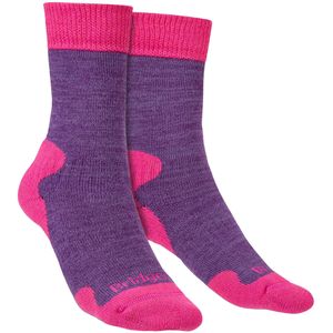 Bridgedale - Dames Zware Merino Wol Boot - Paarse Marle