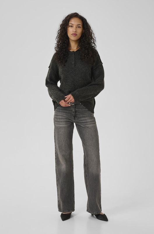 My Essential Wardrobe, Dames, Truien, Grijs, Maat: M