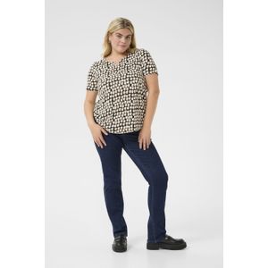 KAFFE Curve - Mella - Damesblouse - Elegante Snit - Lange Mouwen