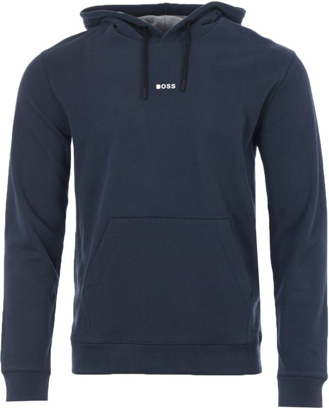 Hugo Boss - 50473766 - Hoodie - Blauw - Sweatshirt