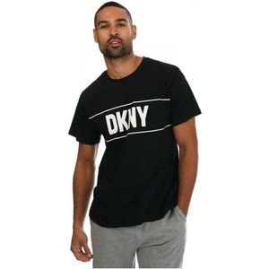 DKNY Chargers lounge T-shirt voor heren, zwart