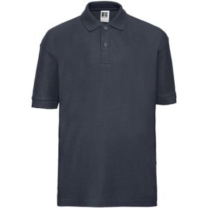 Russell Poloshirt van katoen voor kinderen (Franse marine)