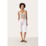 Capribroek Classic fit Bright White