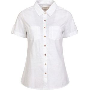 Mountain Warehouse Dames/dames Kokosnoot Shirt met korte mouwen (Wit)