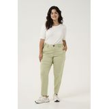 Kaffe Curve, Dames, Broeken, Groen, Maat: XL