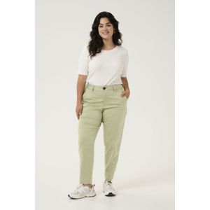 Kaffe Curve, Dames, Broeken, Groen, Maat: XL