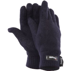 Floso Dames/Dames Thinsulate Thermische Gebreide Handschoenen (3M 40g) (Marine)