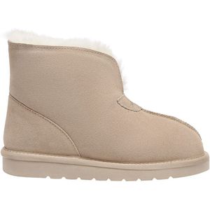 EVER AU - OWL - Pantoffels - Grijs - Suède - Schapenvacht