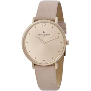 Pierre Cardin Leren Dames Horloges