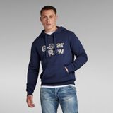 G-Star RAW - Gekleurde Grafische Hoodie - Sweater